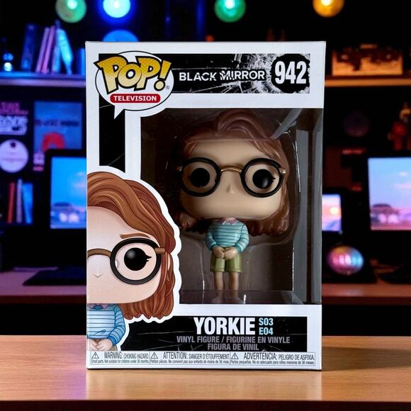 Funko Pop Unopened Yorkie S03 E04 941 Black Mirror Vinyl Figure Television - Picture 1 of 6